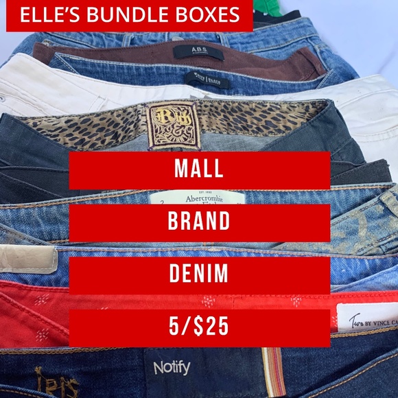 J. Crew Denim - Mall & Boutique Brand Denim Mystery Box - 5/ $25
